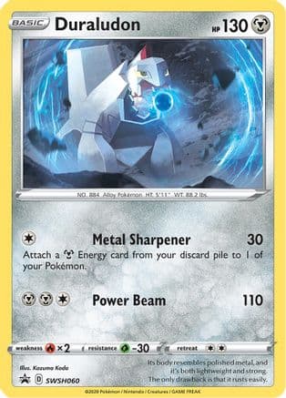 Duraludon - SWSH060 — SWSH: Sword & Shield Promo Cards Pokémon TCG card by Kazuma Koda