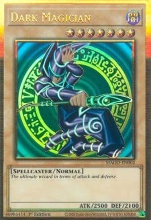 Dark Magician — Yu-Gi-Oh! card
