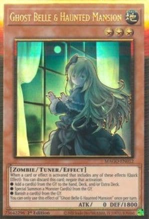 Ghost Belle & Haunted Mansion (Alternate Art) — Maximum Gold