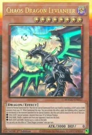 Chaos Dragon Levianeer (Alternate Art) — Maximum Gold