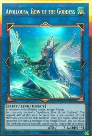 Apollousa, Bow of the Goddess (Alternate Art) — Maximum Gold