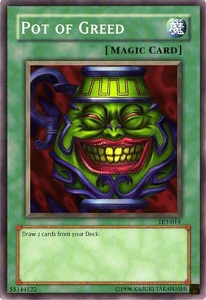 Pot of Greed — Tournament Pack 3 Yu-Gi-Oh! card by KAZUKI TAKAHASHI