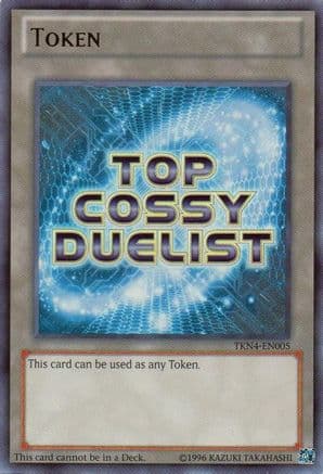 Token: Top Ranked COSSY Duelist (Blue) — Yu-Gi-Oh! Tokens Yu-Gi-Oh! card by KAZUKI TAKAHASHI