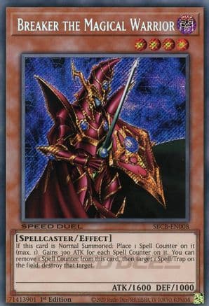 Breaker the Magical Warrior (Secret) — Yu-Gi-Oh! card