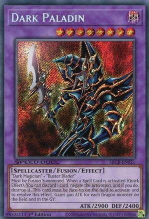 Dark Paladin (Secret) — Yu-Gi-Oh! card