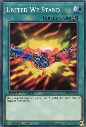 United We Stand — Speed Duel: Battle City Box