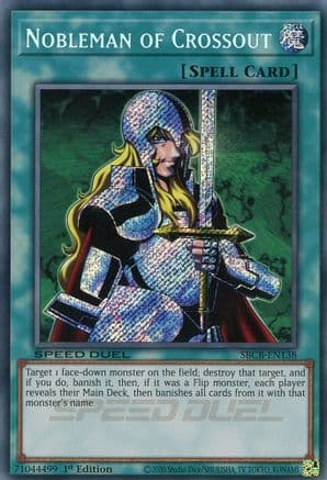 Nobleman of Crossout (Secret) — Yu-Gi-Oh! card