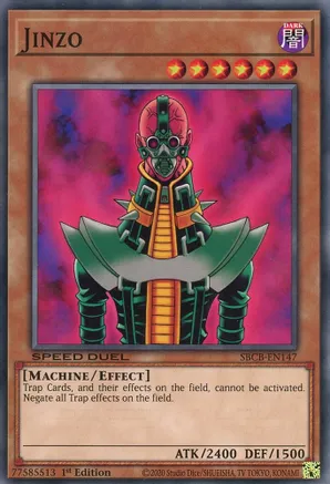 Jinzo — Speed Duel: Battle City Box