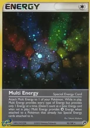 Multi Energy (Special) 93/100 (League Promo) — League & Championship Cards Pokémon TCG card by Takao Aburada