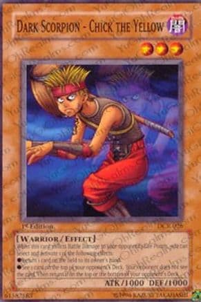 Dark Scorpion - Chick the Yellow — Dark Crisis Yu-Gi-Oh! card by KAI