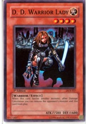 D.D. Warrior Lady — Dark Crisis Yu-Gi-Oh! card by Takashi Takeyama