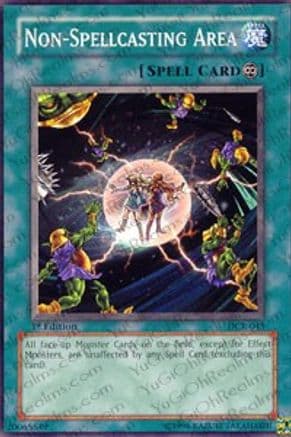 Non-Spellcasting Area — Dark Crisis Yu-Gi-Oh! card by KAZUKI TAKAHASHI
