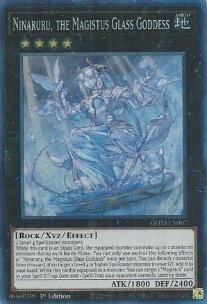 Ninaruru, the Magistus Glass Goddess (CR) — Yu-Gi-Oh! card