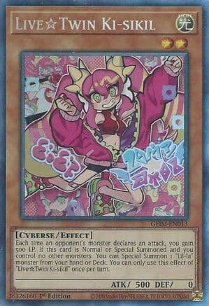 Live Twin Ki-sikil (CR) — Genesis Impact Yu-Gi-Oh! card by Studio Dice/SHUEISHA, TV TOKYO, KONAMI