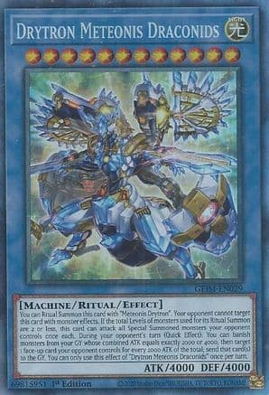 Drytron Meteonis Draconids (CR) — Yu-Gi-Oh! card
