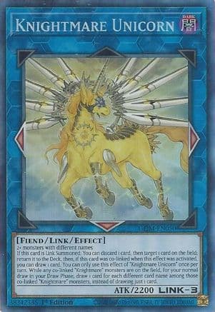 Knightmare Unicorn (CR) — Genesis Impact Yu-Gi-Oh! card by GEN-EM-ENG50