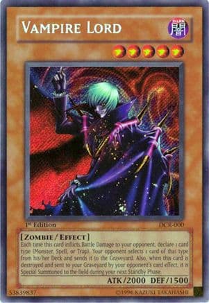 Vampire Lord — Yu-Gi-Oh! card
