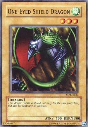 One-Eyed Shield Dragon — Magic Ruler Yu-Gi-Oh! card by KAZUKI TAKAHASHI
