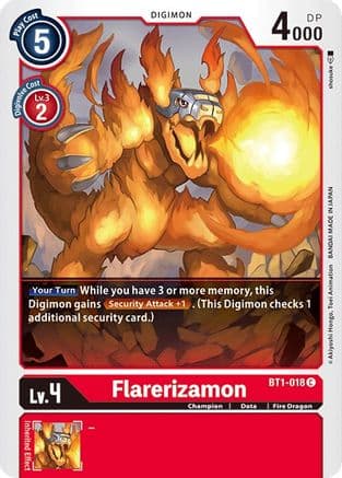 Flarerizamon — Release Special Booster 1.0