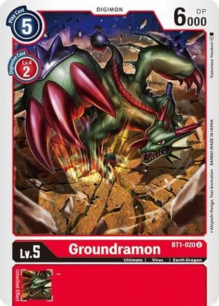 Groundramon — Release Special Booster 1.0