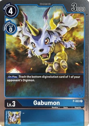 Gabumon - P-003 — Digimon Promotion Cards
