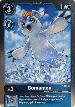 Gomamon - P-004 — Digimon Promotion Cards