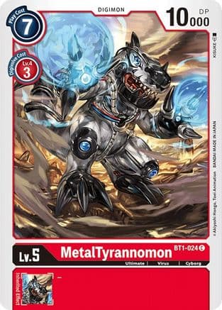 MetalTyrannomon — Release Special Booster 1.0