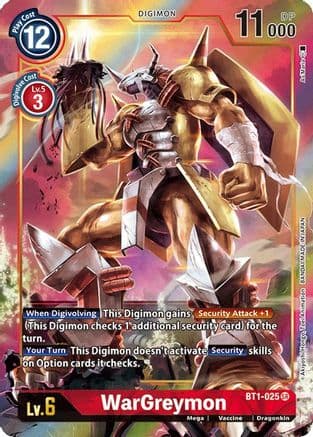 WarGreymon (Alternate Art) — Release Special Booster 1.0
