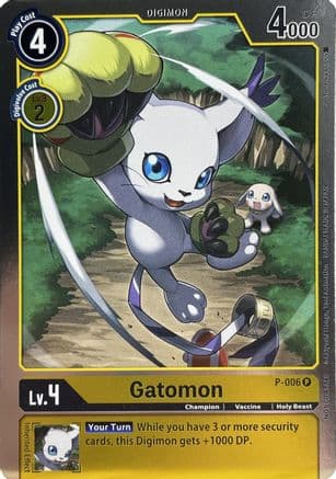 Gatomon - P-006 — Digimon Promotion Cards