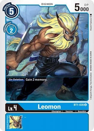 Leomon — Release Special Booster 1.0