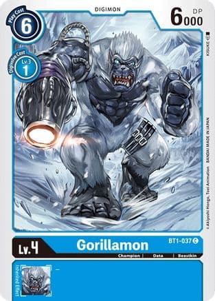 Gorillamon — Release Special Booster 1.0