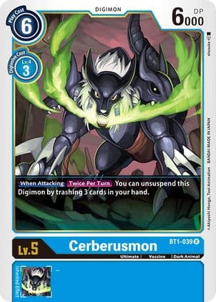 Cerberusmon — Release Special Booster 1.0