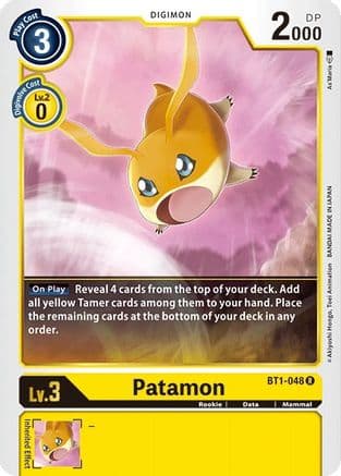 Patamon — Release Special Booster 1.0