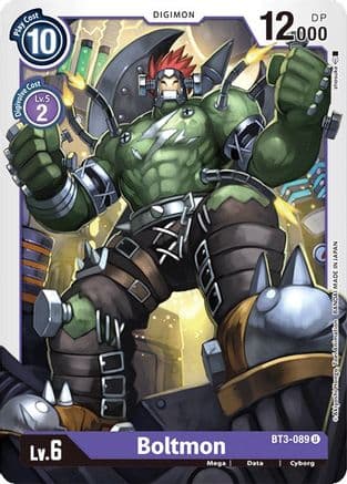 Boltmon — Release Special Booster 1.0 Digimon Card Game card by Shoujiki