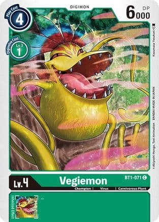 Vegiemon — Release Special Booster 1.0