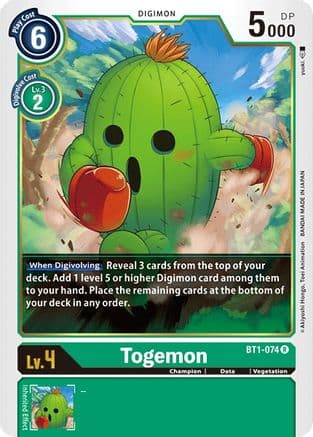 Togemon — Release Special Booster 1.0