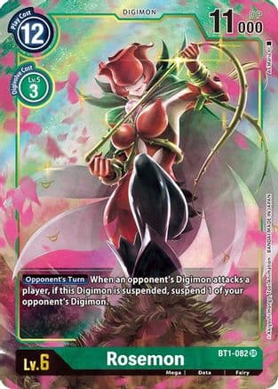 Rosemon (Alternate Art) — Release Special Booster 1.0