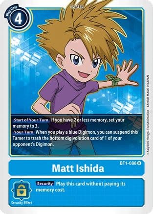 Matt Ishida - BT1-086 — Release Special Booster 1.0