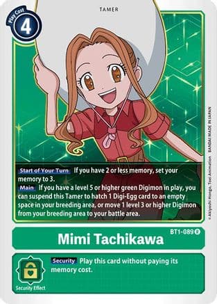 Mimi Tachikawa - BT1-089 — Release Special Booster 1.0