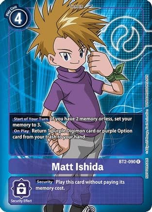 Matt Ishida - BT2-090 (Box Topper) — Release Special Booster 1.0