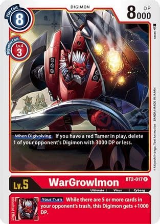 WarGrowlmon — Release Special Booster 1.0