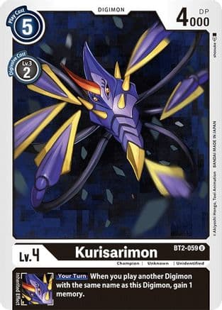 Kurisarimon — Release Special Booster 1.0