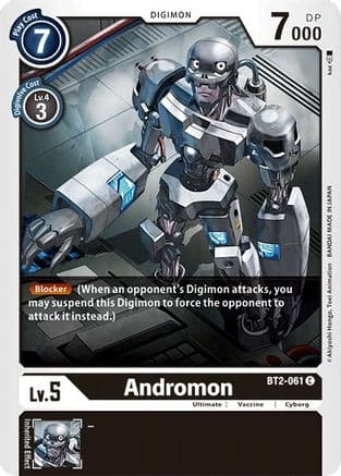 Andromon — Release Special Booster 1.0 Digimon Card Game card by kai