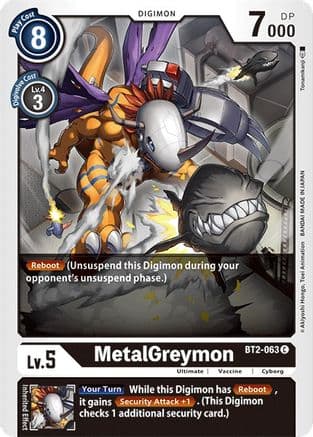 MetalGreymon - BT2-063 — Release Special Booster 1.0