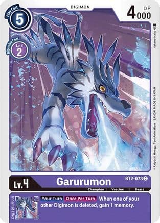 Garurumon - BT2-073 — Release Special Booster 1.0