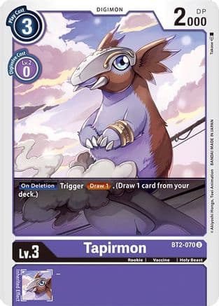Tapirmon — Release Special Booster 1.0