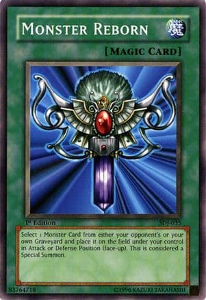 Monster Reborn — Starter Deck: Joey Yu-Gi-Oh! card by KAZUKI TAKAHASHI