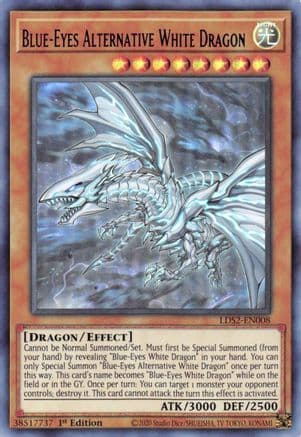Blue-Eyes Alternative White Dragon (Purple) — Legendary Duelists: Season 2