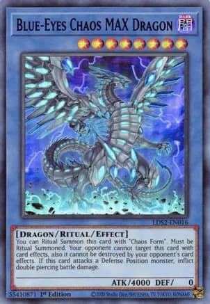 Blue-Eyes Chaos MAX Dragon (Blue) — Legendary Duelists: Season 2