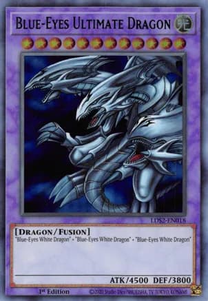 Blue-Eyes Ultimate Dragon (Green) — Legendary Duelists: Season 2